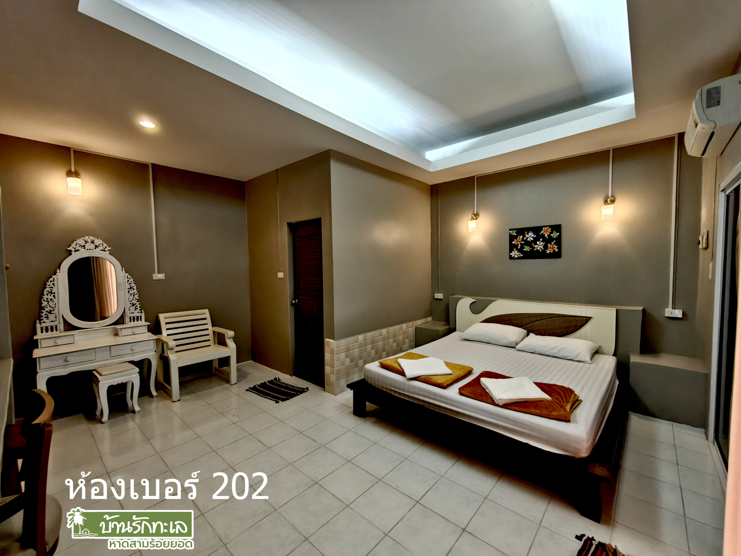 Read more about the article ตะวันฉาย ห้อง 2 ท่าน เตียงเดี่ยว